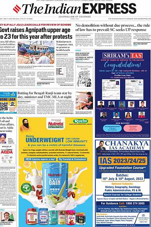 The Indian Express Delhi - Jun 17th 2022