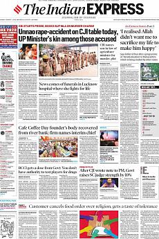 The Indian Express Delhi - August 1st 2019