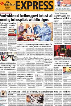 The Indian Express Delhi - April 19th 2020