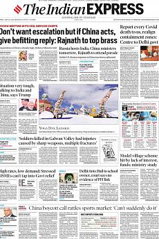 The Indian Express Delhi - June 22nd 2020