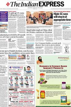 The Indian Express Delhi - February 12th 2022