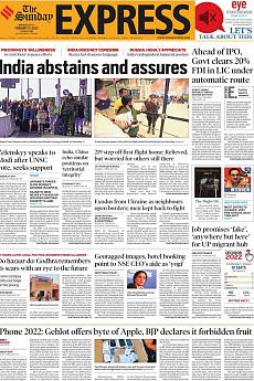 The Indian Express Delhi - February 27th 2022