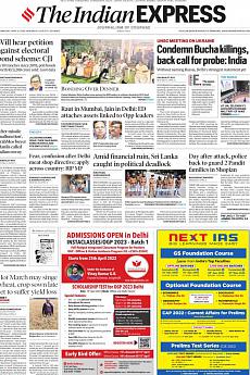 The Indian Express Delhi - April 6th 2022