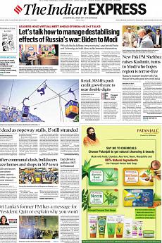 The Indian Express Delhi - April 12th 2022