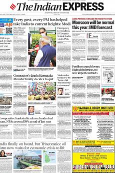 The Indian Express Delhi - April 15th 2022